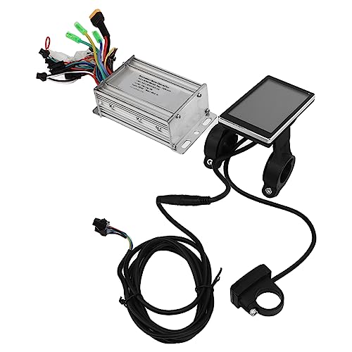 BuyWeek Bürstenloser Motor Controller Kit für Elektrofahrrad, 36V 48V 60V 350W 450W 18A Brushless Motor Controller M5 LCD Display Messgerät Kit für E-Bike Elektroroller von BuyWeek