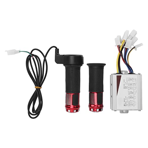 BuyWeek Elektrofahrrad Motor Controller Gasgriffe Kit, 24V 500W Elektrofahrrad Controller Gasgriff Kit für E-Bike Elektroroller BuyWeek Elektrofahrrad Motor Controller Gasgriffe Kit, 24V 500W Elektrofahrrad Controller Gasgriff Kit für E-Bike Elektroroller von BuyWeek
