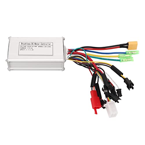 BuyWeek Elektrofahrrad Brushless Motor Controller, 24V 36V 48V 17A 3 Modus Sinuswelle Controller Bürstenloser Motor Controller für E-Bike Elektroroller BuyWeek Elektrofahrrad Brushless Motor Controller, 24V 36V 48V 17A 3 Modus Sinuswelle Controller Bürstenloser Motor Controller für E-Bike Elektroroller von BuyWeek