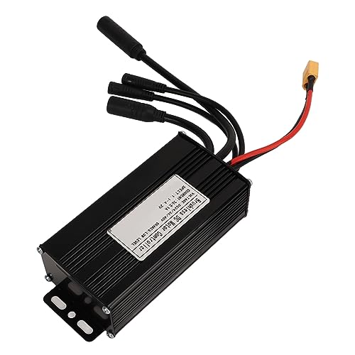 BuyWeek Elektrofahrrad Brushless Motor Controller, 24V 36V 48V 500W 750W 26A 3 Modus Sinuswellen Controller mit wasserdichte Stecker für Elektroroller E-Bike BuyWeek Elektrofahrrad Brushless Motor Controller, 24V 36V 48V 500W 750W 26A 3 Modus Sinuswellen Controller mit wasserdichte Stecker für Elektroroller E-Bike von BuyWeek