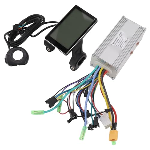 BuyWeek Elektrofahrrad Bürstenloser Motor Controller Kit, 36V 48V 60V 1000W 38A 3 Modus Sinuswellen Controller M5 LCD Anzeigefeld Kit für E-Bike Elektroroller BuyWeek Elektrofahrrad Bürstenloser Motor Controller Kit, 36V 48V 60V 1000W 38A 3 Modus Sinuswellen Controller M5 LCD Anzeigefeld Kit für E-Bike Elektroroller von BuyWeek