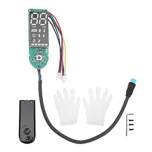 BuyWeek Elektroroller Dashboard für Ninebot MAX G30, Elektroroller Armaturenbrett mit Abdeckung, Klare Anzeige E-Roller Leiterplatte Ersatz BuyWeek Elektroroller Dashboard für Ninebot MAX G30, Elektroroller Armaturenbrett mit Abdeckung, Klare Anzeige E-Roller Leiterplatte Ersatz von BuyWeek