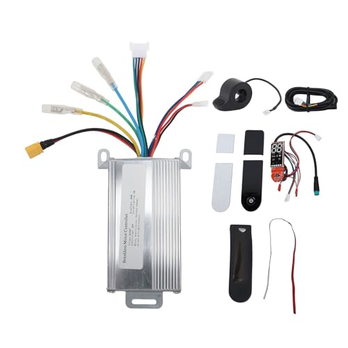 BuyWeek Elektroroller Motor Controller Dashboard Kit für Xiaomi, 36V 350W E-Scooter Motor Controller Daumengas Armaturenbrett Dashboard Abdeckung Kit BuyWeek Elektroroller Motor Controller Dashboard Kit für Xiaomi, 36V 350W E-Scooter Motor Controller Daumengas Armaturenbrett Dashboard Abdeckung Kit von BuyWeek