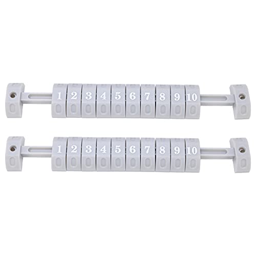 BuyWeek Tischkicker Punktezähler, 10 Zahlen Kickertisch Punktezähler Tischfußball Zähler Score Keeper für Standard Kickertische, Weiß BuyWeek Tischkicker Punktezähler, 10 Zahlen Kickertisch Punktezähler Tischfußball Zähler Score Keeper für Standard Kickertische, Weiß von BuyWeek