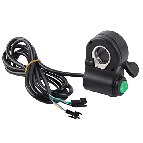 BuyWeek Elektrofahrrad Daumengas Accelerator, 12V-99V Universal Elektrofahrräder Daumengas Beschleuniger 5 Kern Drähte Drehzahlregelung Daumengas for E-Bike Scooter BuyWeek Elektrofahrrad Daumengas Accelerator, 12V-99V Universal Elektrofahrräder Daumengas Beschleuniger 5 Kern Drähte Drehzahlregelung Daumengas for E-Bike Scooter von BuyWeek