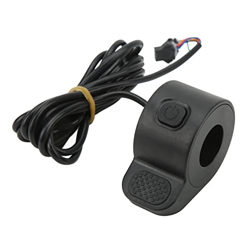 BuyWeek Thumb Throttle für Elektrofahrräder, C024 Thumb Throttle Universal Electric Scooter Finger Throttle Electric Bicycle Accessories von BuyWeek