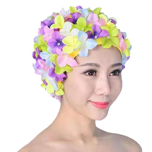 Badekappe Für Damen Blumenblumenblatt Schwimmen Kappen Blumen Hut Badekappen Retro Blumen Blütenblatt Schwimmen Hüte Schwimmkappe Badehaube Schwimmen Hut Badekappen Für Langes Kurzes Haar Badekappe Für Damen Blumenblumenblatt Schwimmen Kappen Blumen Hut Badekappen Retro Blumen Blütenblatt Schwimmen Hüte Schwimmkappe Badehaube Schwimmen Hut Badekappen Für Langes Kurzes Haar von Bvizyelck