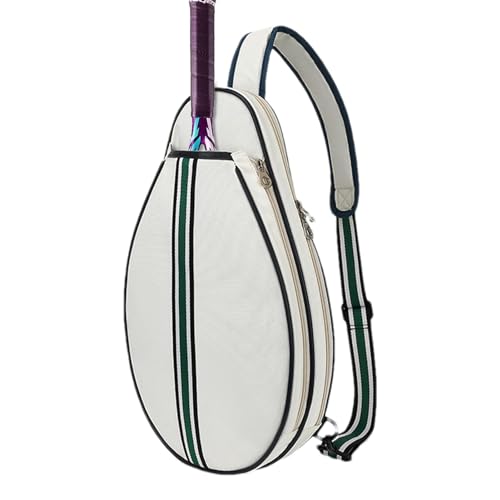 Bvizyelck Schutzhülle Für Tennisschläger Polyester Leichte Schlägertasche Für Tennis-, Badminton- Und Squashschläger wasserdichte Tennistasche Große Aufbewahrungstasche Für Badmintonschläger Bvizyelck Schutzhülle Für Tennisschläger Polyester Leichte Schlägertasche Für Tennis-, Badminton- Und Squashschläger wasserdichte Tennistasche Große Aufbewahrungstasche Für Badmintonschläger von Bvizyelck