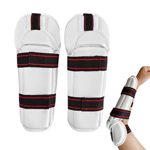 Bvizyelck Taekwondo Ellenbogenschützer – Sport-Ellenbogenschoner zum Schutz | atmungsaktives Futter Armschutz für Kampf, Boxen und Taekwondo Bvizyelck Taekwondo Ellenbogenschützer – Sport-Ellenbogenschoner zum Schutz | atmungsaktives Futter Armschutz für Kampf, Boxen und Taekwondo von Bvizyelck