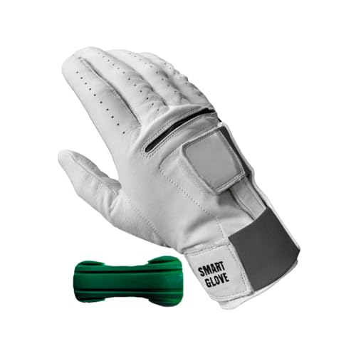 Bvizyelck Übungs-Golfhandschuhe, 2-in-1-Golf-Handgelenk-Haltehandschuhe, bequemer Griff, Golf-Übungswerkzeug für Golf-Enthusiasten, Berufe und Anfänger von Bvizyelck