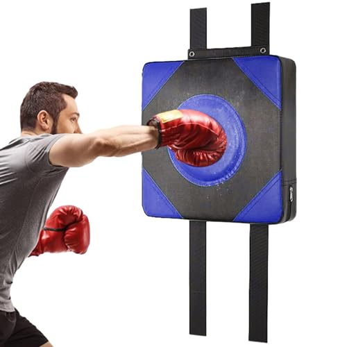 Wandmontiertes Schlagpolster PU Leder Schlagpolster Wand Schlagkissen Schlagpolster Punch Pad Wandmontage Schlagpolster Schlagkissen Tragbarer Boxsack Handpratzen Pratzen Boxen Für Kickboxen Thaiboxen von Bvizyelck