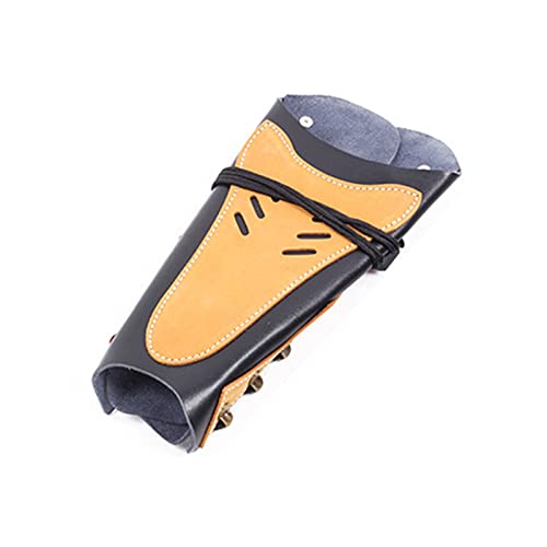 Bydezcon Leder-Armschutz, Bogenhandschuh, für Bogensportler, Anfänger, Kratzfestigkeit von Bydezcon