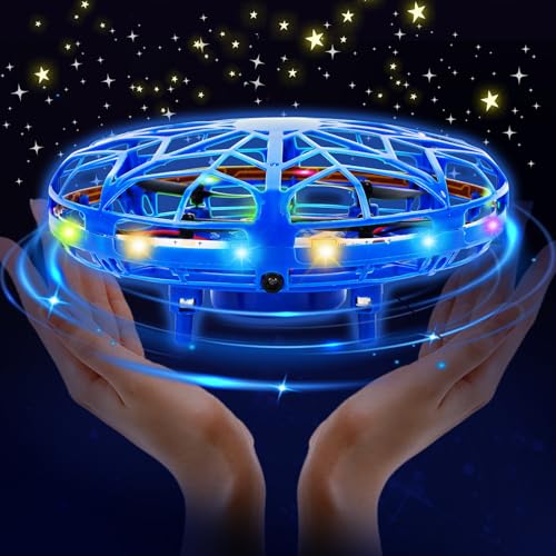 Fliegender Ball,Flying Orb Ball Hover Ball Magic Spinner Ball mit LED Licht,Mini Drohne für Kinder Drohne Spielzeug für Weihnachten Geburtstag Jungen Mädchen Geschenk Fliegender Ball,Flying Orb Ball Hover Ball Magic Spinner Ball mit LED Licht,Mini Drohne für Kinder Drohne Spielzeug für Weihnachten Geburtstag Jungen Mädchen Geschenk von Byffoer