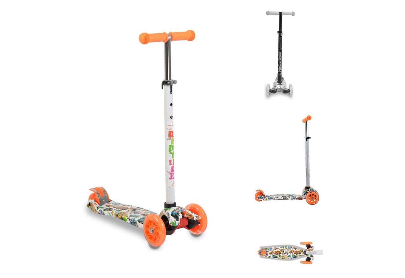 Byox Cityroller Kinderroller Rapture Aluminium, aus Alu, Wassertransferdruck, PU Leuchträder Byox Cityroller Kinderroller Rapture Aluminium, aus Alu, Wassertransferdruck, PU Leuchträder von Byox