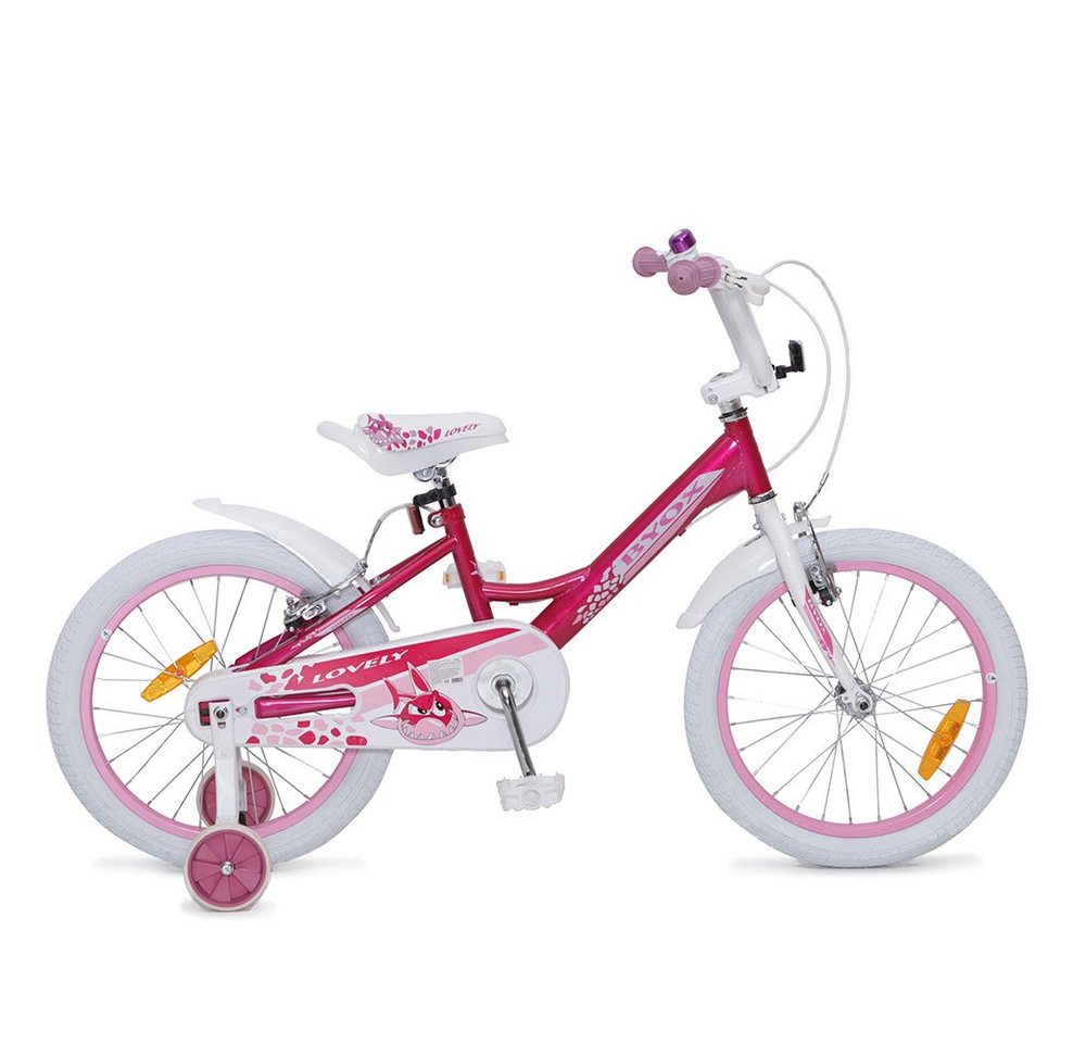 Byox Kinderfahrrad Kinderfahrrad 18 Zoll Lovely, 1 Gang 1 Gang, keine Byox Kinderfahrrad Kinderfahrrad 18 Zoll Lovely, 1 Gang 1 Gang, keine von Byox