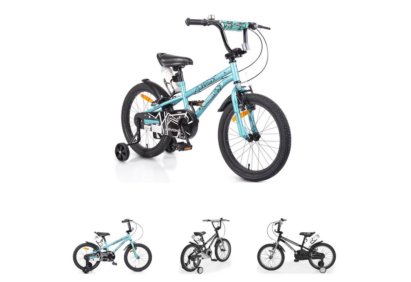Byox Kinderfahrrad Kinderfahrrad 18 Zoll Pixi, 1 Gang 1 Gang, keine Byox Kinderfahrrad Kinderfahrrad 18 Zoll Pixi, 1 Gang 1 Gang, keine von Byox