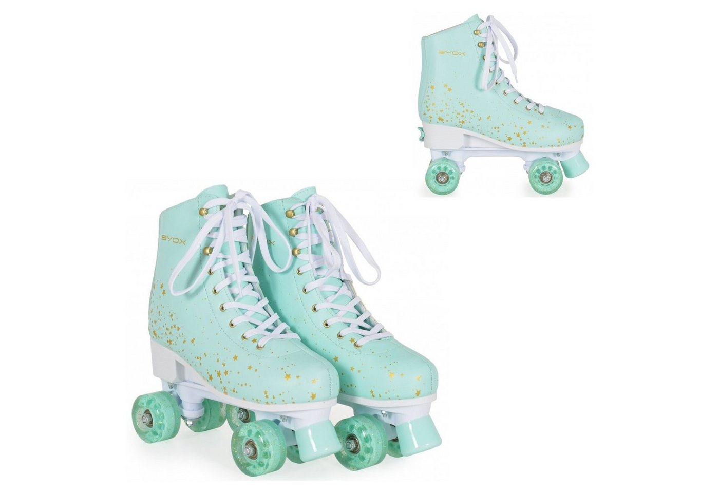 Byox Rollschuhe Rollschuhe Wish ABEC-5 Lager, Glitzerräder, Tragetasche verschiedene Größen Byox Rollschuhe Rollschuhe Wish ABEC-5 Lager, Glitzerräder, Tragetasche verschiedene Größen von Byox