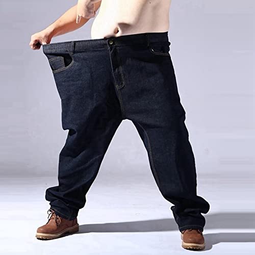 Bysonglezai Jeans Herren Jeanshosen Hose Freizeithose Frühling Herren Jeans 9XL 10Xl 12Xl Plus Größe Große Hose Winterhose Elastizität Elastische Taille Stretch Lose Jeans 11Xl Schwarz Bysonglezai Jeans Herren Jeanshosen Hose Freizeithose Frühling Herren Jeans 9XL 10Xl 12Xl Plus Größe Große Hose Winterhose Elastizität Elastische Taille Stretch Lose Jeans 11Xl Schwarz von Bysonglezai