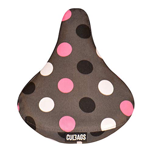 C-BAGS Grand Polka-DOTS Sattelüberzug Fahrradsattel Sattelbezug Sattel-Überzug (141.002) von C-BAGS