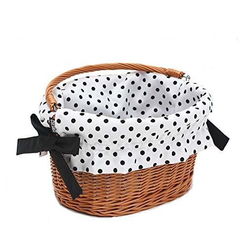 C-BAGS Polka DOTS Einlage Stoffeinlage Stoff Einlage Korb-Einlage (140.001) von C-BAGS