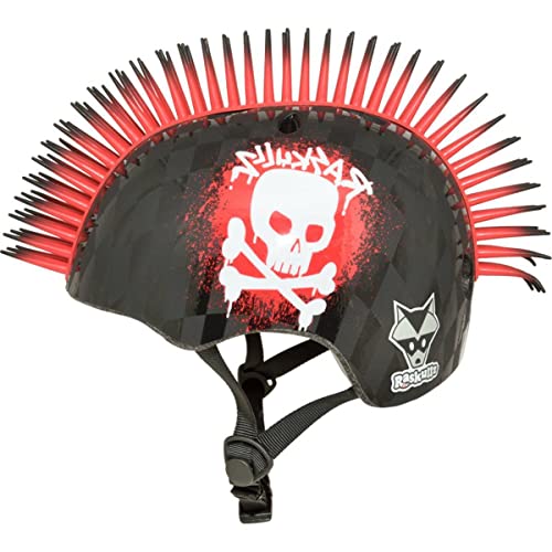C-Preme Unisex Jugend x Fahrradhelme, Totenkopf Hawk rot, S (50cm-54cm) C-Preme Unisex Jugend x Fahrradhelme, Totenkopf Hawk rot, S (50cm-54cm) von Raskullz