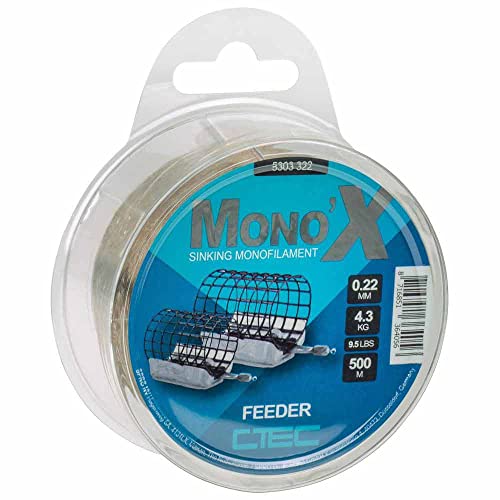 C-TEC Mono X Feeder Ø 0,28mm/ 400m Brown Zielfisch Schnur von SPRO C-TEC Mono X Feeder Ø 0,28mm/ 400m Brown Zielfisch Schnur von SPRO von c-tec