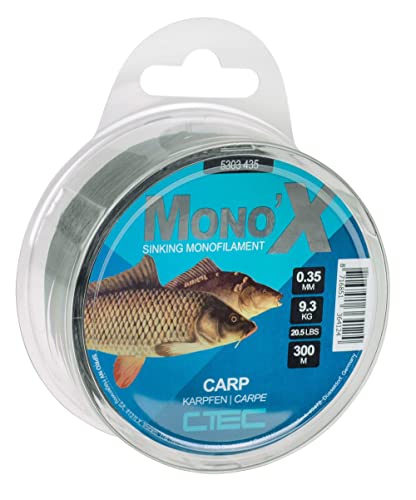 C-TEC Mono X Karpfen Ø 0,35mm/ 300m Black Zielfisch Schnur von SPRO C-TEC Mono X Karpfen Ø 0,35mm/ 300m Black Zielfisch Schnur von SPRO von c-tec