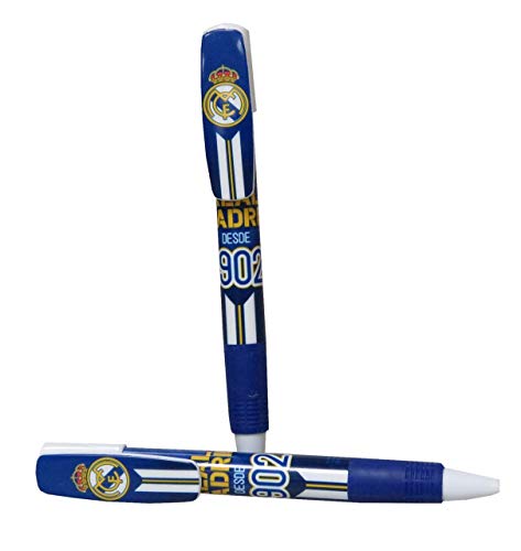 C Y P Kugelschreiber Basic mit Clip dekoriert Real Madrid Mehrfarbig (BP-33-RM, Multicolor, One Size C Y P Kugelschreiber Basic mit Clip dekoriert Real Madrid Mehrfarbig (BP-33-RM, Multicolor, One Size von Real Madrid