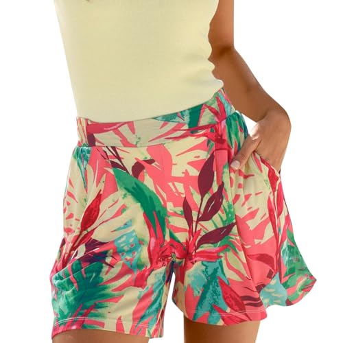 Kurze Damen Hosen Sommer, Dünne Musselin Locker Laufshorts Shorts Freizeit Sport Sommer Kurze Jogginghose Sporthose Leinen Outdoor Jogging Sweatshorts Kurze Damen Hosen Sommer, Dünne Musselin Locker Laufshorts Shorts Freizeit Sport Sommer Kurze Jogginghose Sporthose Leinen Outdoor Jogging Sweatshorts von C'est TT