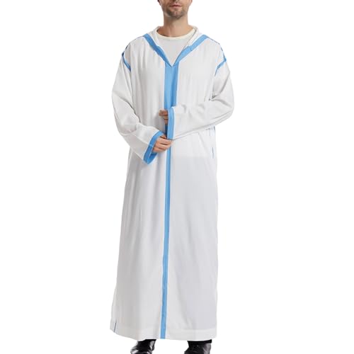 Meine Bestellungen Anzeigen, Abaya Männer Ihram Übergröße Langarm Arabische Kleidung Islamische Kleidung Islam Marokko Lang Kaftan Gebetskleidung Beten Schwarz Muslimische Kleider Abaya von C'est TT