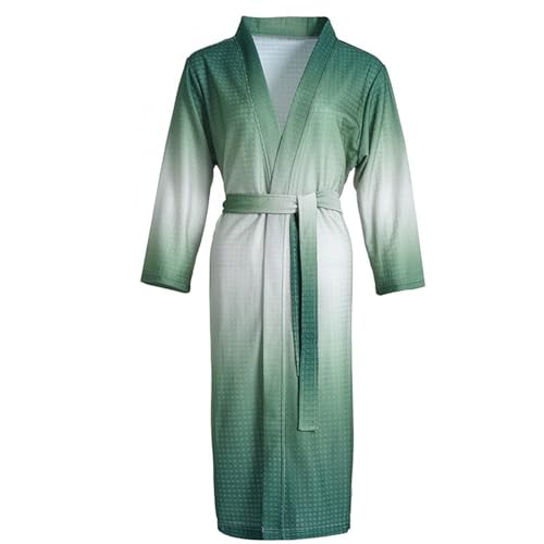 Morgenmantel Damen Leicht, Flauschig Hauskleid Baumwolle Bademäntel Reisebademantel Musselin Frottee Leicht Sauna Hausmantel Morgenmantel Lang Sommer Waffelpique Bademantel Morgenmantel Damen Leicht, Flauschig Hauskleid Baumwolle Bademäntel Reisebademantel Musselin Frottee Leicht Sauna Hausmantel Morgenmantel Lang Sommer Waffelpique Bademantel von C'est TT