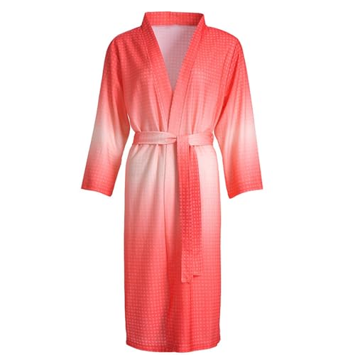 Morgenmantel Damen Leicht, Flauschig Hauskleid Baumwolle Bademäntel Reisebademantel Musselin Frottee Leicht Sauna Hausmantel Morgenmantel Lang Sommer Waffelpique Bademantel Morgenmantel Damen Leicht, Flauschig Hauskleid Baumwolle Bademäntel Reisebademantel Musselin Frottee Leicht Sauna Hausmantel Morgenmantel Lang Sommer Waffelpique Bademantel von C'est TT