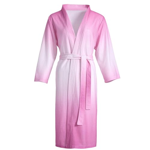 Morgenmantel Damen Leicht, Flauschig Hauskleid Baumwolle Bademäntel Reisebademantel Musselin Frottee Leicht Sauna Hausmantel Morgenmantel Lang Sommer Waffelpique Bademantel Morgenmantel Damen Leicht, Flauschig Hauskleid Baumwolle Bademäntel Reisebademantel Musselin Frottee Leicht Sauna Hausmantel Morgenmantel Lang Sommer Waffelpique Bademantel von C'est TT