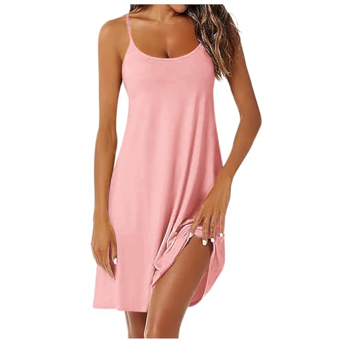 Negligee Damen Sommer Spitze Baumwolle Nachthemd Schlafshirt mit Spaghettiträger Dünn Sexy Lang Unterkleid Nachtwäsche V-Ausschnitt Full Slip Ärmellos Unterrock Negligee Negligee Damen Sommer Spitze Baumwolle Nachthemd Schlafshirt mit Spaghettiträger Dünn Sexy Lang Unterkleid Nachtwäsche V-Ausschnitt Full Slip Ärmellos Unterrock Negligee von C'est TT