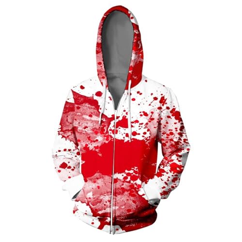 Problem gelöst,Halloween Kostüm Herren Gruselig mit Aufdruck blutiges Kapuzenpullover Kapuzenpulli Langarm hässliche Hoodie Sweatshirts Autumn und Winter Halloween y2k Hoody Problem gelöst,Halloween Kostüm Herren Gruselig mit Aufdruck blutiges Kapuzenpullover Kapuzenpulli Langarm hässliche Hoodie Sweatshirts Autumn und Winter Halloween y2k Hoody von C'est TT