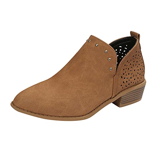 Sommerstiefeletten Damen, Ankle Fashion Festival Boots cowboystiefel Retro Robust Chelsea Biker Damenschuhe Reitstiefel Sommer Cowboy Kurz Stiefeletten Sommerstiefeletten Damen, Ankle Fashion Festival Boots cowboystiefel Retro Robust Chelsea Biker Damenschuhe Reitstiefel Sommer Cowboy Kurz Stiefeletten von C'est TT