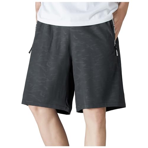 Sport Shorts Herren, Stretch Jogging Sommer Sporthose Herren-Shorts Schnelltrocknend Training Activewear Baggy Shorts Laufshorts Freizeit Kurze Cargo Kurze Hosen von C'est TT