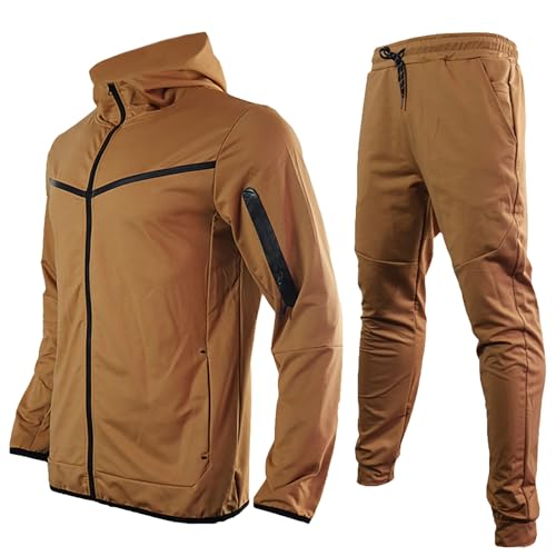 Tracksuit Herren Fashion Streatwear Langarm Fitnessanzug Trainingsanzug Herren 2-Teilig Set Tops+Hose Gym Casual Tracksuit Jogginganzug Outdoor Reißverschlüss Hochwertige Sportanzug Tracksuit Herren Fashion Streatwear Langarm Fitnessanzug Trainingsanzug Herren 2-Teilig Set Tops+Hose Gym Casual Tracksuit Jogginganzug Outdoor Reißverschlüss Hochwertige Sportanzug von C'est TT
