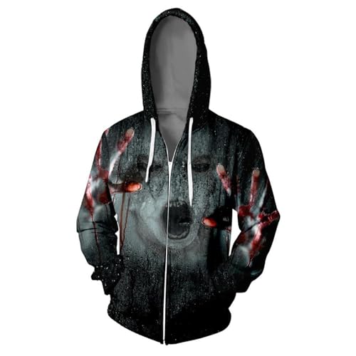 lagerverkauf Restposten,Halloween Kostüm Herren Gruselig mit Aufdruck blutiges Kapuzenpullover Kapuzenpulli Langarm hässliche Hoodie Sweatshirts Autumn und Winter Halloween y2k Hoody lagerverkauf Restposten,Halloween Kostüm Herren Gruselig mit Aufdruck blutiges Kapuzenpullover Kapuzenpulli Langarm hässliche Hoodie Sweatshirts Autumn und Winter Halloween y2k Hoody von C'est TT