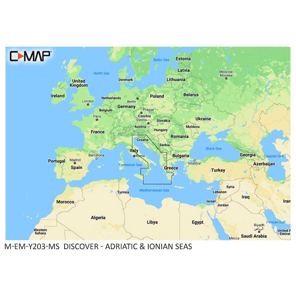 C-map Adriatic&ionian Seas Map Gelb C-map Adriatic&ionian Seas Map Gelb von C-map