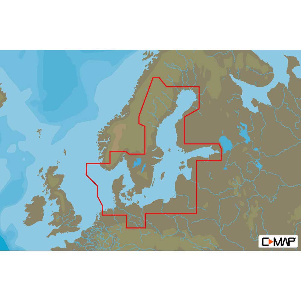 C-map Baltic Sea&denmark 4d Card Blau C-map Baltic Sea&denmark 4d Card Blau von C-map