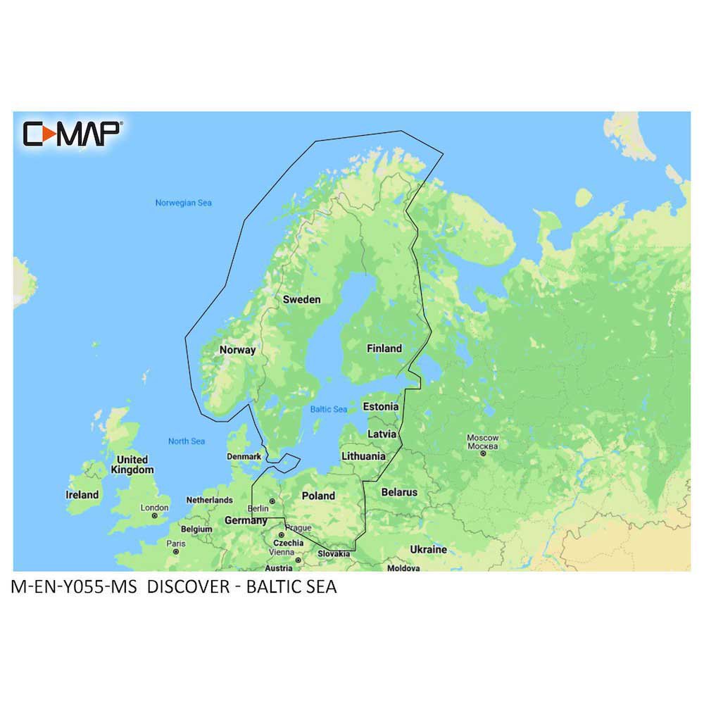 C-map Baltic Sea Discover Card Blau von C-map