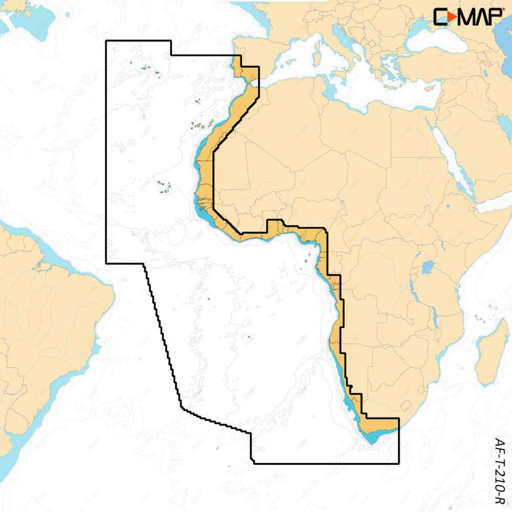 C-map West Africa Reveal X Card Beige von C-map