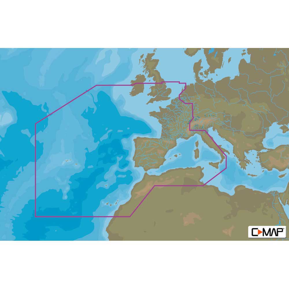 C-map West European Coasts&west Med.-max Map Blau C-map West European Coasts&west Med.-max Map Blau von C-map
