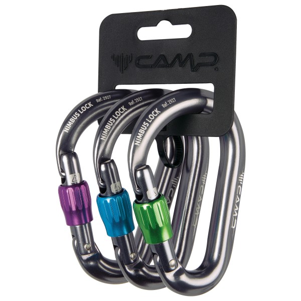 C.A.M.P. - Nimbus Lock 3 - Verschlusskarabiner Gr One Size grau von C.A.M.P.