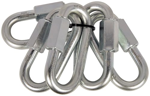 C.A.M.P. - Set 5 OVAL Quick LINK Steel 10 mm, Grau C.A.M.P. - Set 5 OVAL Quick LINK Steel 10 mm, Grau von C.A.M.P.