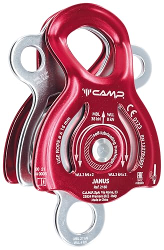 C.A.M.P. Unisex-Adult Janus-Seilrolle-Rot-Einheitsgröße C.A.M.P. Unisex-Adult Janus-Seilrolle-Rot-Einheitsgröße von C.A.M.P.