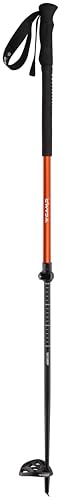 C.A.M.P. Unisex – Erwachsene Bastoncino Ski Drop Stick, Schwarz/Orange, Einheitsgröße von C.A.M.P.