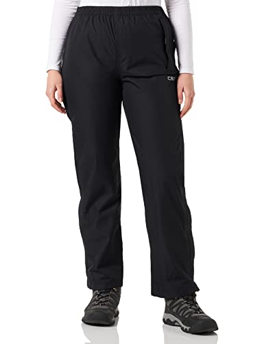 CMP - Damen-Regenhose mit seitlichem Reißverschluss, Schwarz, D46 CMP - Damen-Regenhose mit seitlichem Reißverschluss, Schwarz, D46 von CMP
