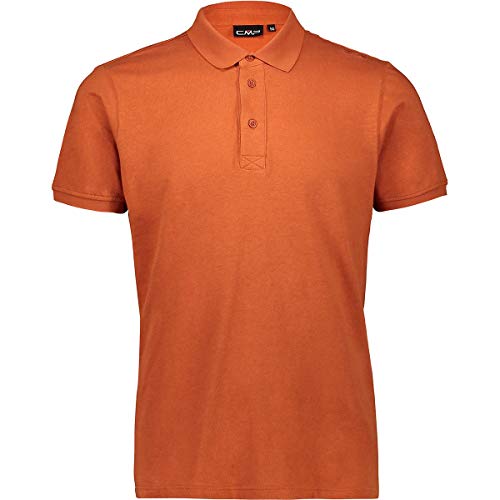 CMP - Herren-Poloshirt aus Leinen, Rost, 50 CMP - Herren-Poloshirt aus Leinen, Rost, 50 von CMP